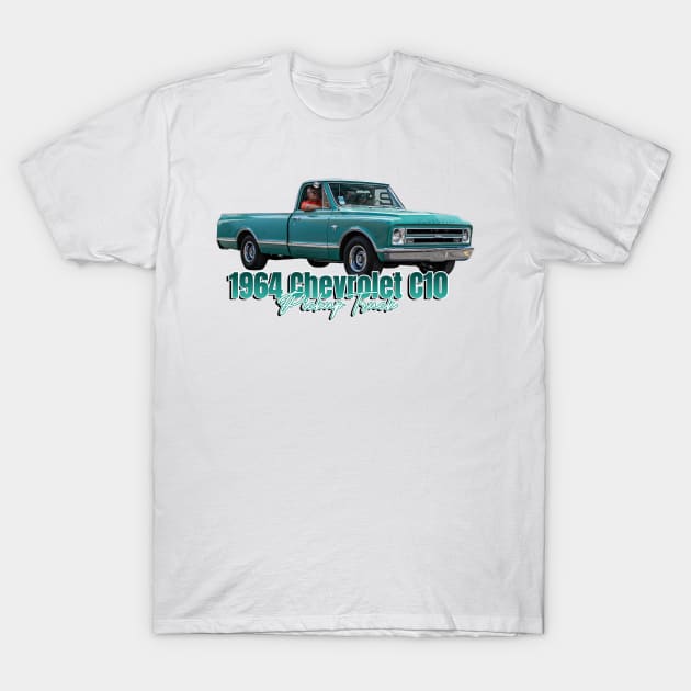 1964 Chevrolet C10 Pickup Truck T-Shirt by Gestalt Imagery